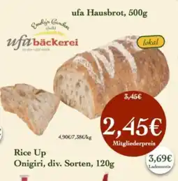 LPG Biomarkt ufa Hausbrot Angebot
