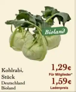 LPG Biomarkt Kohlrabi, Stück Angebot