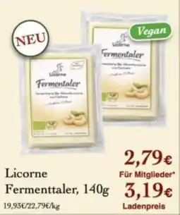 LPG Biomarkt Licorne Fermenttaler Angebot