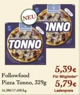 LPG Biomarkt Followfood Pizza Tonno Angebot