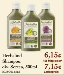 LPG Biomarkt Herbalind Shampoo Angebot