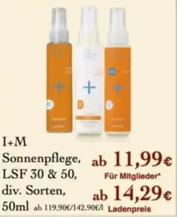 LPG Biomarkt I+M Sonnenpflege Angebot