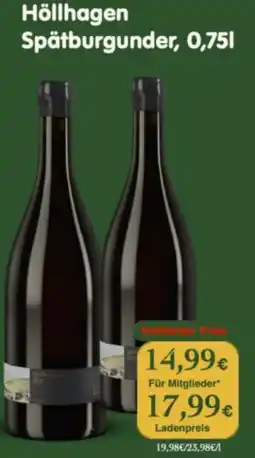 LPG Biomarkt Höllhagen Spätburgunder Angebot