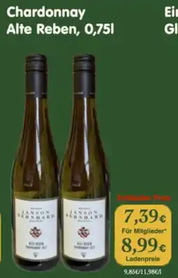 LPG Biomarkt Chardonnay Alte Reben Angebot