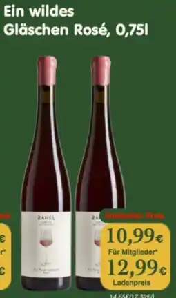 LPG Biomarkt Ein wildes Gläschen Rosé Angebot
