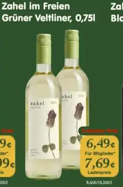 LPG Biomarkt Zahel im Freien Grüner Veltliner Angebot