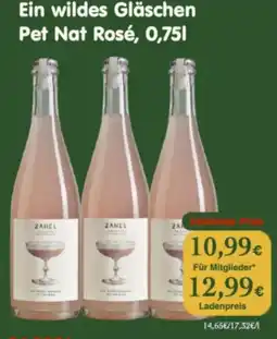 LPG Biomarkt Ein wildes Gläschen Pet Nat Rosé Angebot