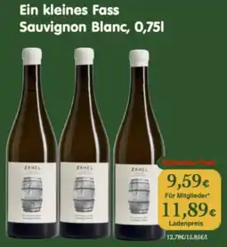 LPG Biomarkt Ein kleines Fass Sauvignon Blanc Angebot