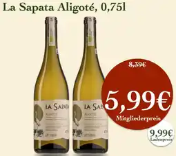 LPG Biomarkt La Sapata Aligoté Angebot