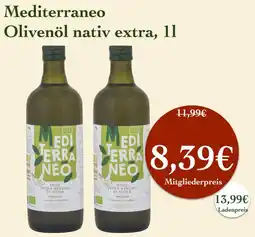 LPG Biomarkt Mediterraneo Olivenöl nativ extra Angebot