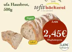 LPG Biomarkt ufa Hausbrot Angebot