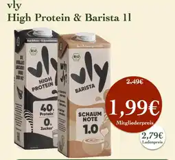 LPG Biomarkt vly High Protein & Barista Angebot