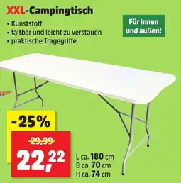 Thomas Philipps XXL-Campingtisch Angebot