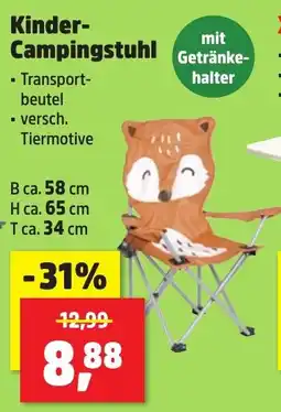 Thomas Philipps Kinder- Campingstuhl Angebot