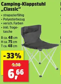 Thomas Philipps Camping-Klappstuhl ,,Classic" Angebot