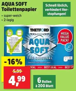 Thomas Philipps AQUA SOFT Toilettenpapier Angebot