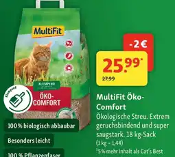 Fressnapf MultiFit Öko Comfort Angebot