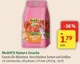 Fressnapf MultiFit Nature Snacks Angebot
