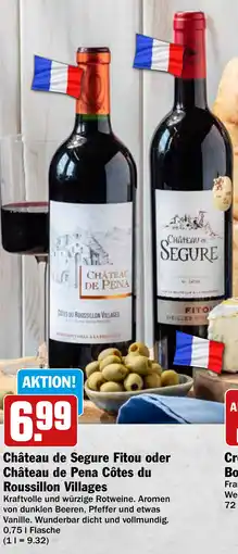 HIT Ullrich Château de Segure Fitou oder Château de Pena Côtes du Roussillon Villages Angebot