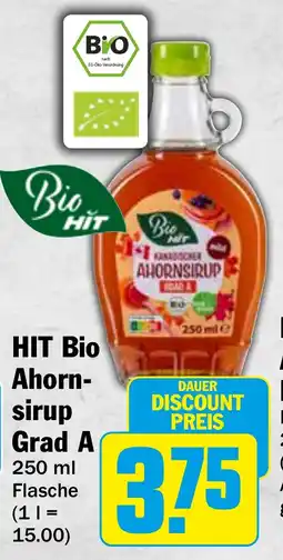 HIT Ullrich HIT Bio Ahornsirup Grad A Angebot