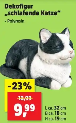 Thomas Philipps Dekofigur ,,schlafende Katze" Angebot