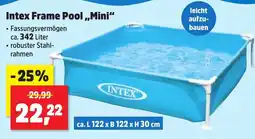 Thomas Philipps Intex Frame Pool,,Mini" Angebot