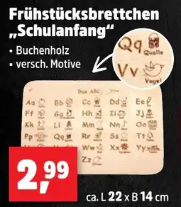 Thomas Philipps Frühstücksbrettchen ,,Schulanfang" Angebot