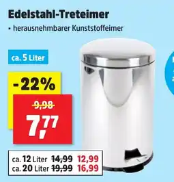 Thomas Philipps Edelstahl-Treteimer Angebot