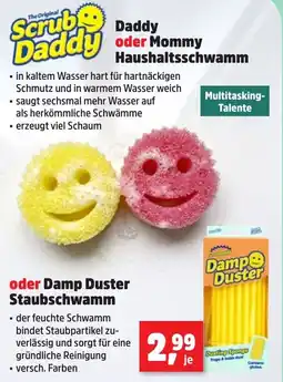 Thomas Philipps Scrub Daddy oder Mommy Haushaltsschwamm oder Damp Duster Staubschwamm Angebot