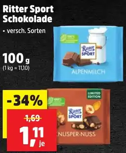 Thomas Philipps Ritter Sport Schokolade Angebot