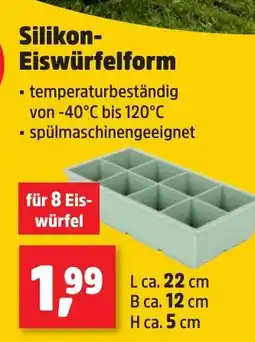 Thomas Philipps Silikon- Eiswürfelform Angebot