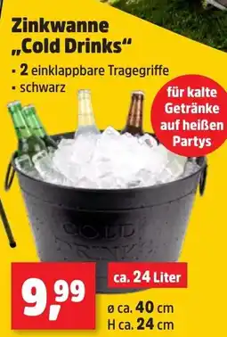 Thomas Philipps Zinkwanne ,,Cold Drinks" Angebot