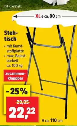 Thomas Philipps Stehtisch Angebot