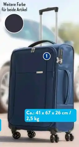 Aldi Süd 1 LIVE IN STYLE Trolley-Set Angebot