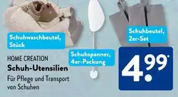 Aldi Süd HOME CREATION Schuh-Utensilien Angebot