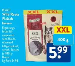 Aldi Süd ROMEO Wild Roots XXL Fleischbissen Angebot