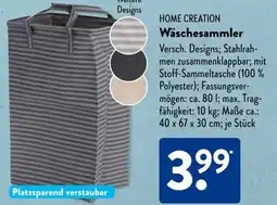 Aldi Süd HOME CREATION Wäschesammler Angebot