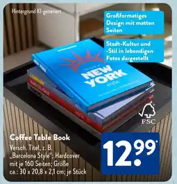 Aldi Süd Coffee Table Book Angebot
