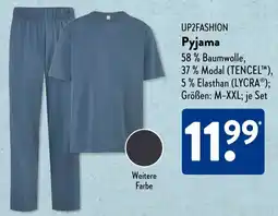 Aldi Süd UP2FASHION Pyjama Angebot