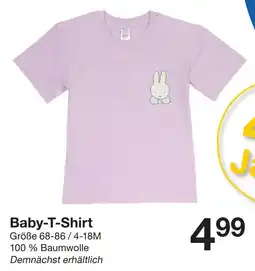 Zeeman Baby-T-Shirt Angebot