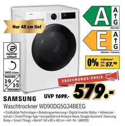 MEDIMAX SAMSUNG Waschtrockner WD90DG5G34BEEG Angebot