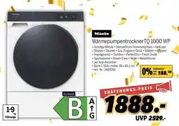MEDIMAX Miele Wärmepumpentrockner TQ 1000 WP Angebot