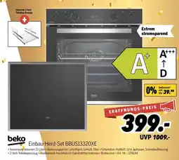 MEDIMAX beko Einbau-Herd-Set BBUS13320XE Angebot