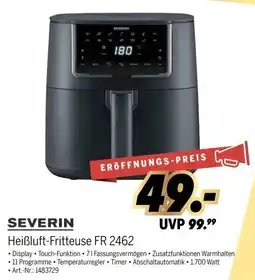 MEDIMAX SEVERIN Heißluft-Fritteuse FR 2462 Angebot