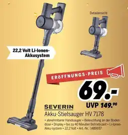 MEDIMAX SEVERIN Akku-Stielsauger HV 7178 Angebot