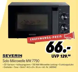 MEDIMAX SEVERIN Solo-Mikrowelle MW 7790 Angebot