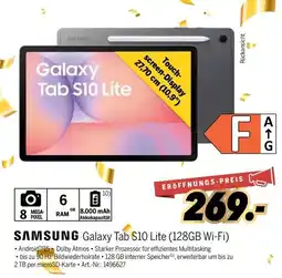 MEDIMAX SAMSUNG Galaxy Tab S10 Lite (128GB Wi-Fi) Angebot
