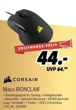 MEDIMAX CORSAIR Maus IRONCLAW Angebot