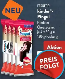 Aldi Süd FERRERO kinder - Pingui Angebot