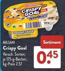 Aldi Süd MILSANI Crispy Goal Angebot